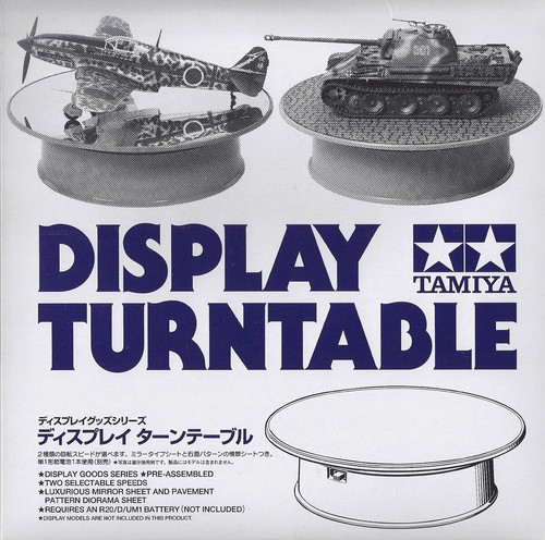 Tamiya 73001 display turntable - 73001,